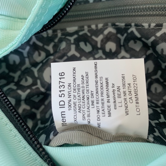 L.L. Bean Teal Boundless Hybrid Waist and Sling Pack - Picture 4 of 7